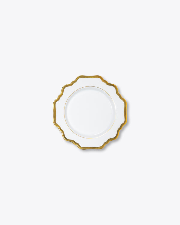 Anna's Antique Bread+Butter Plate | Rent | Gold