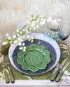 Geranium Charger Plate | Rent | Green