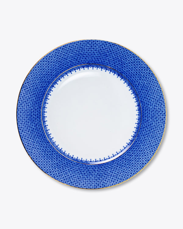 Lace Charger Plate | Rent | Blue