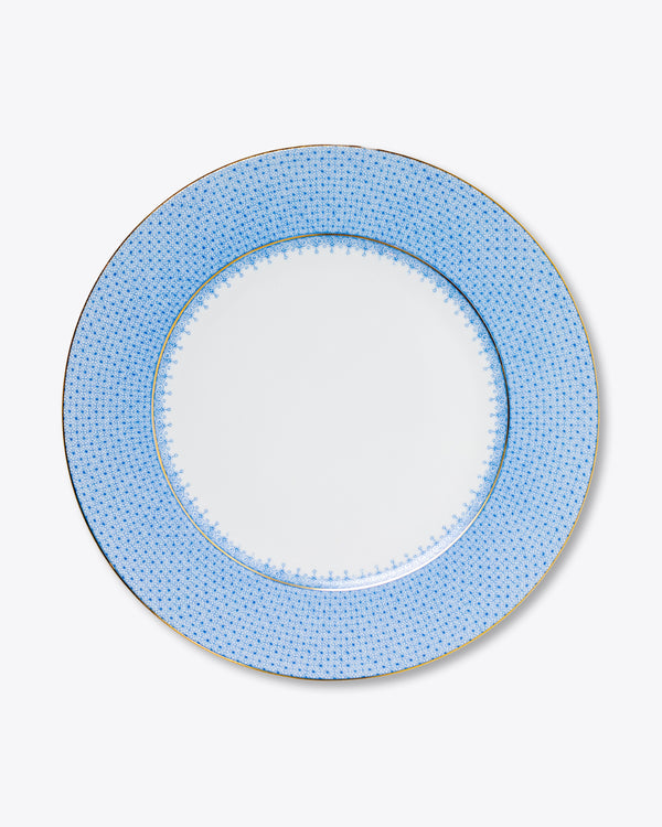 Lace Charger Plate | Rent | Cornflower Blue