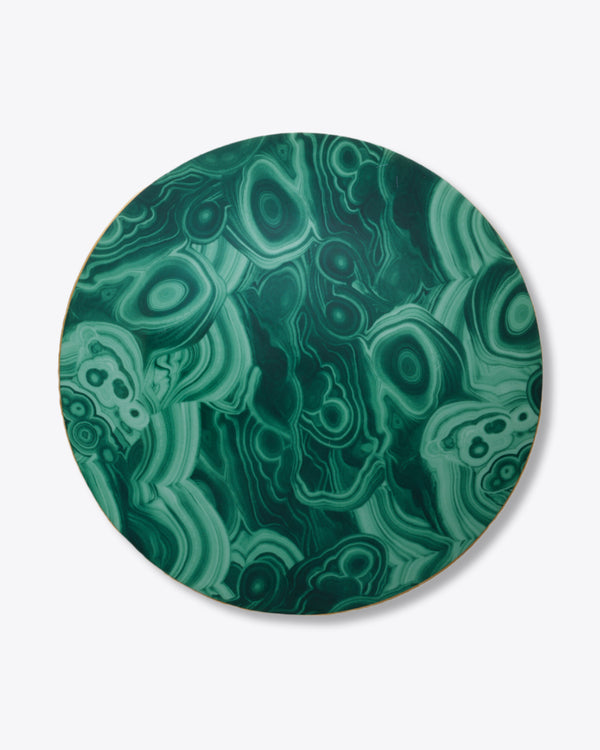 Malachite Charger Plate | Rent