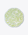 Olive Dinner Plate | Rent | Chartreuse