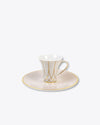 Terrace Coffee Cup + Saucer | Rent